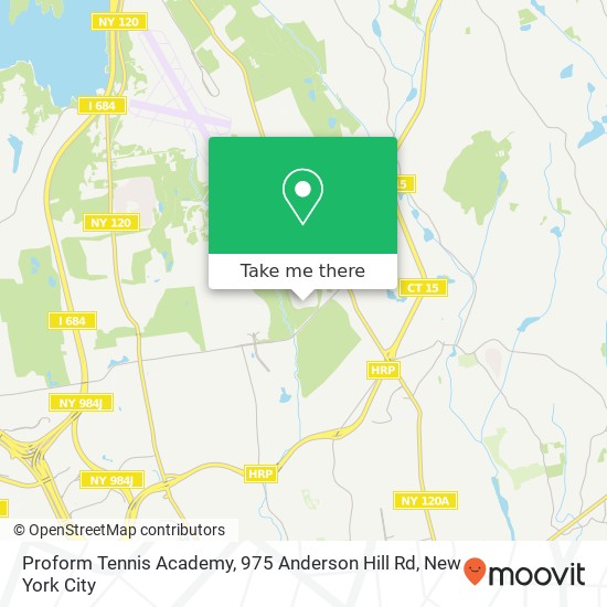 Proform Tennis Academy, 975 Anderson Hill Rd map