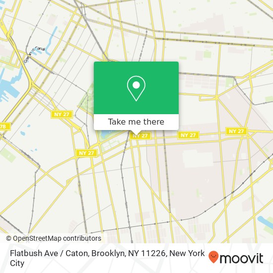 Flatbush Ave / Caton, Brooklyn, NY 11226 map