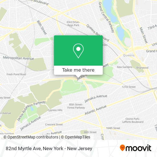 Mapa de 82nd Myrtle Ave