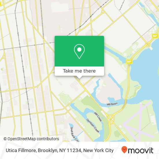 Utica Fillmore, Brooklyn, NY 11234 map