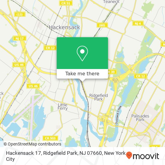 Hackensack 17, Ridgefield Park, NJ 07660 map