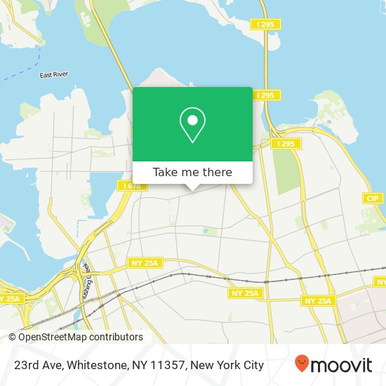 Mapa de 23rd Ave, Whitestone, NY 11357