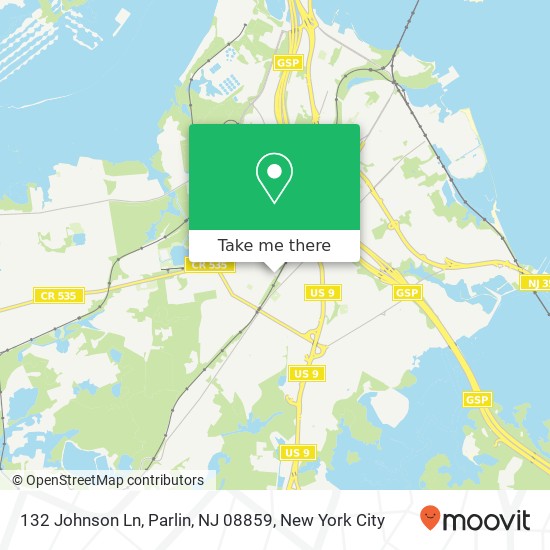 132 Johnson Ln, Parlin, NJ 08859 map