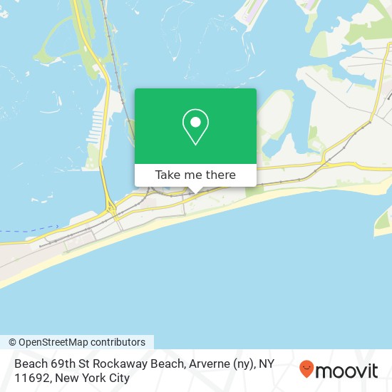 Beach 69th St Rockaway Beach, Arverne (ny), NY 11692 map