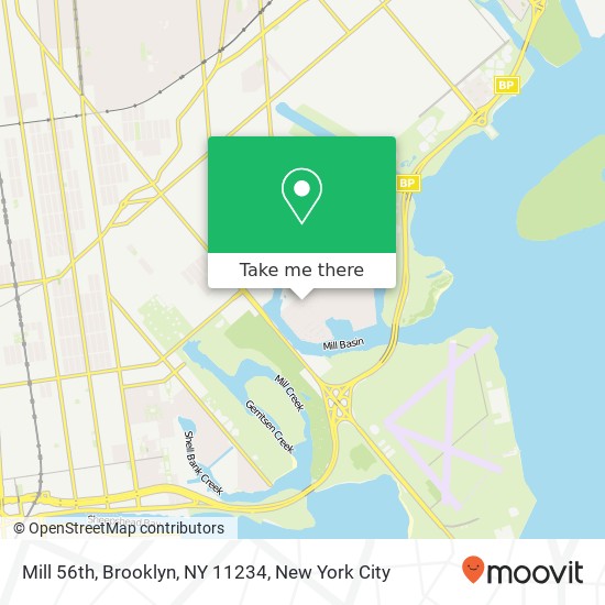 Mapa de Mill 56th, Brooklyn, NY 11234