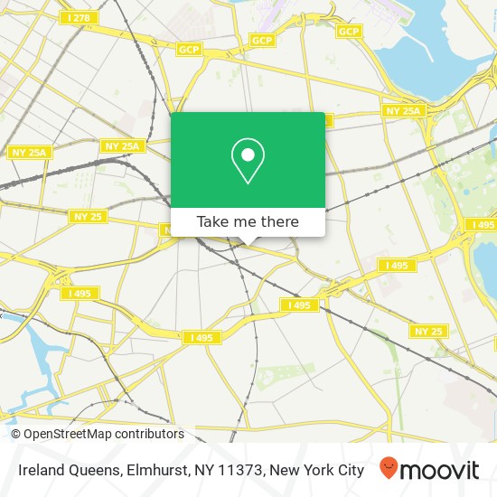 Ireland Queens, Elmhurst, NY 11373 map