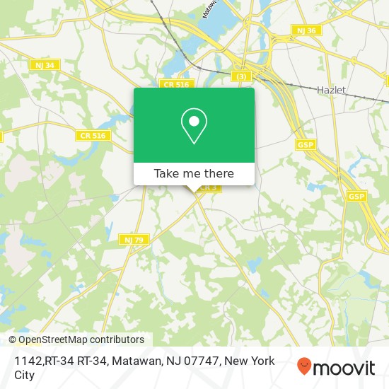 1142,RT-34 RT-34, Matawan, NJ 07747 map