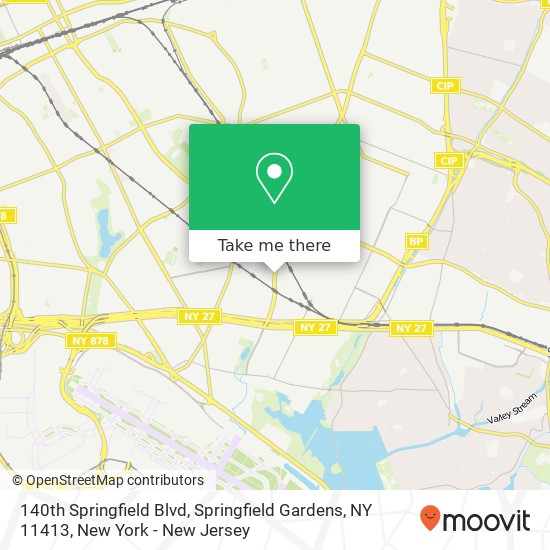 140th Springfield Blvd, Springfield Gardens, NY 11413 map