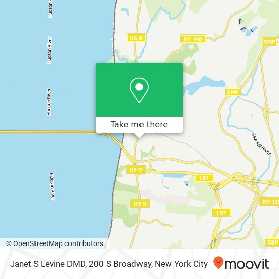 Mapa de Janet S Levine DMD, 200 S Broadway
