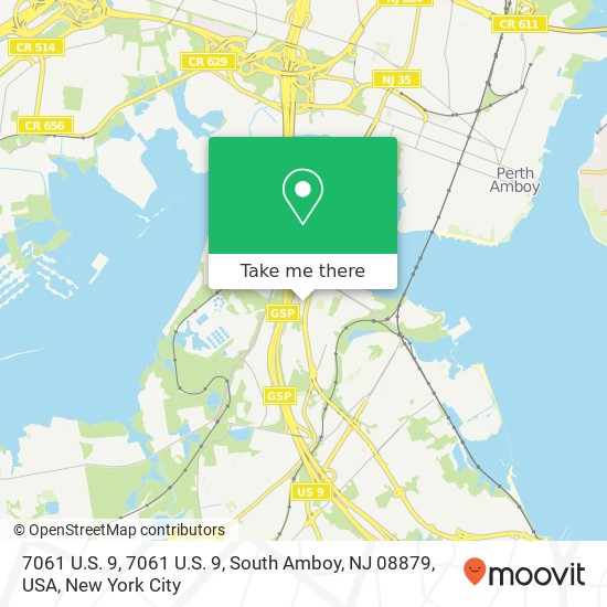 7061 U.S. 9, 7061 U.S. 9, South Amboy, NJ 08879, USA map