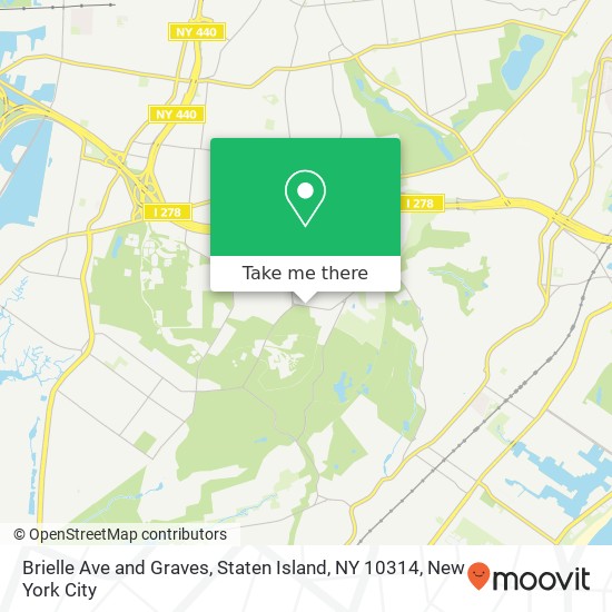 Mapa de Brielle Ave and Graves, Staten Island, NY 10314
