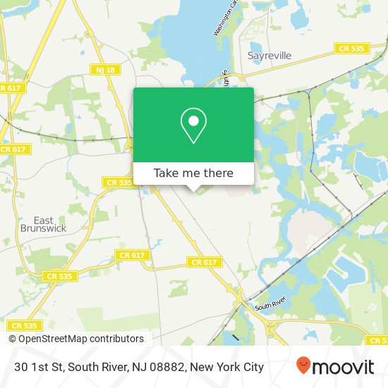 30 1st St, South River, NJ 08882 map