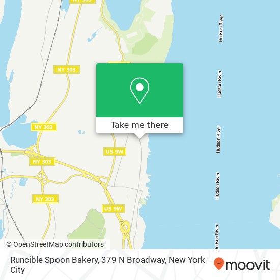 Mapa de Runcible Spoon Bakery, 379 N Broadway