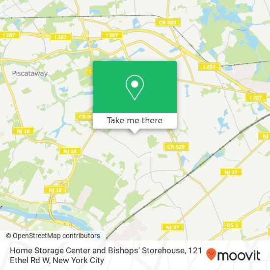 Mapa de Home Storage Center and Bishops' Storehouse, 121 Ethel Rd W