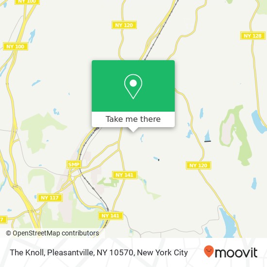 Mapa de The Knoll, Pleasantville, NY 10570