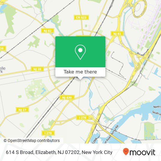 614 S Broad, Elizabeth, NJ 07202 map