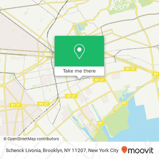 Schenck Livonia, Brooklyn, NY 11207 map