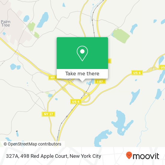 327A, 498 Red Apple Court map