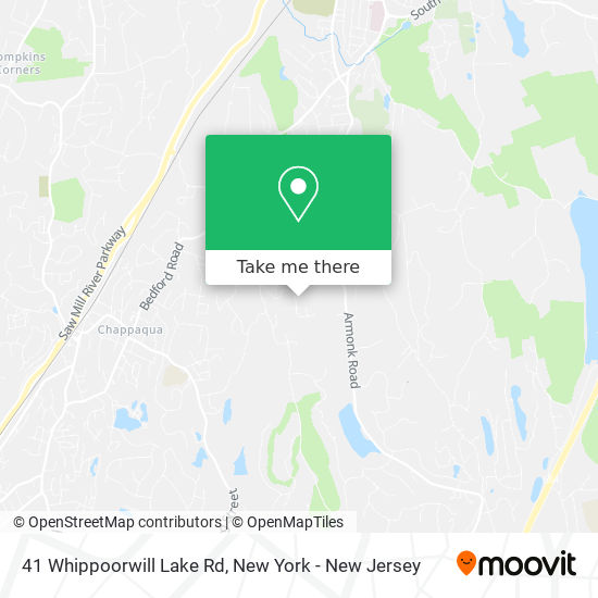 41 Whippoorwill Lake Rd map
