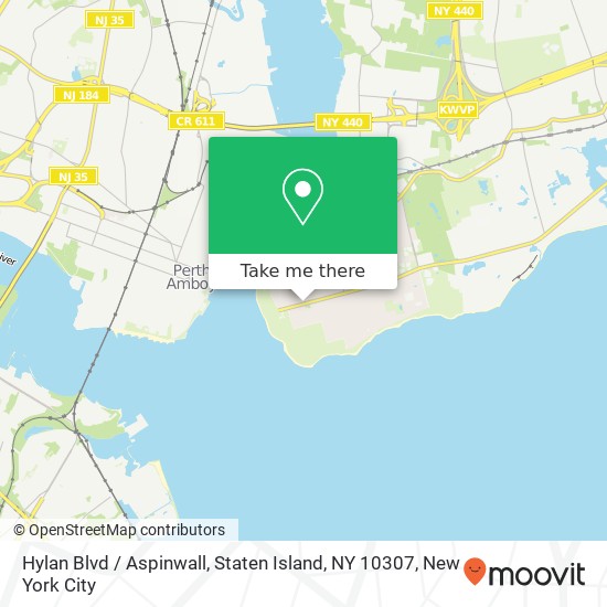 Hylan Blvd / Aspinwall, Staten Island, NY 10307 map