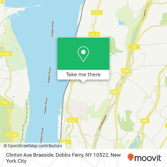 Clinton Ave Braeside, Dobbs Ferry, NY 10522 map