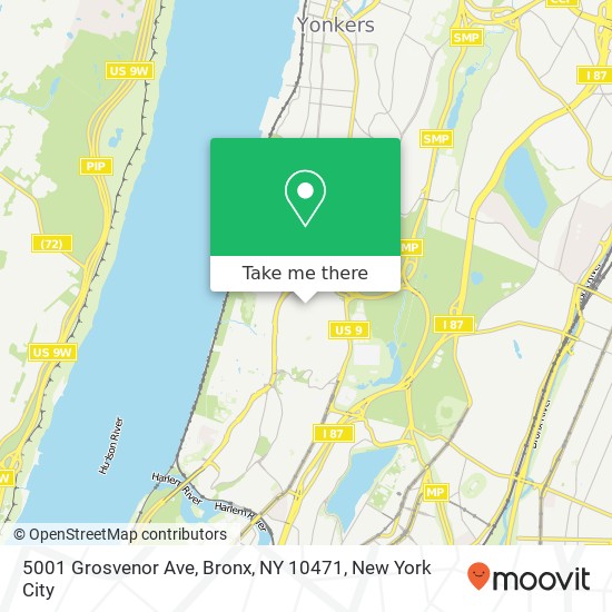 5001 Grosvenor Ave, Bronx, NY 10471 map