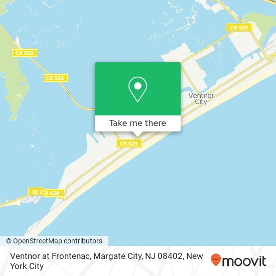 Ventnor at Frontenac, Margate City, NJ 08402 map