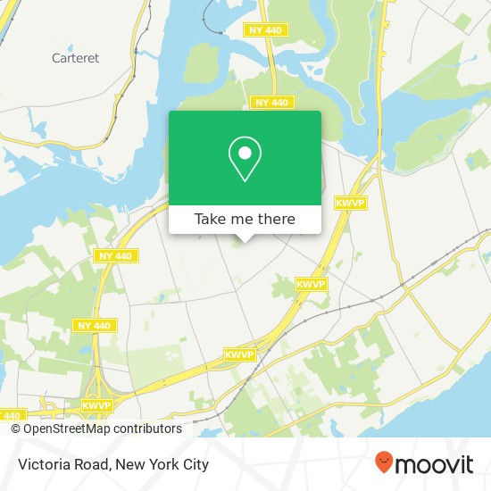 Victoria Road map