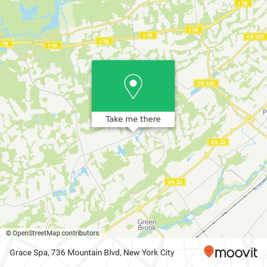 Grace Spa, 736 Mountain Blvd map