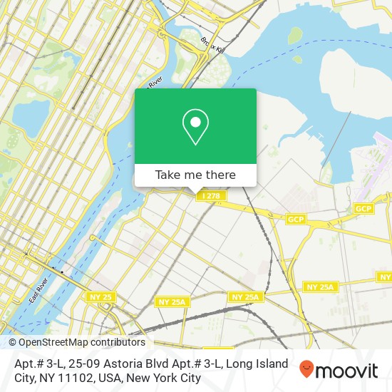 Apt.# 3-L, 25-09 Astoria Blvd Apt.# 3-L, Long Island City, NY 11102, USA map