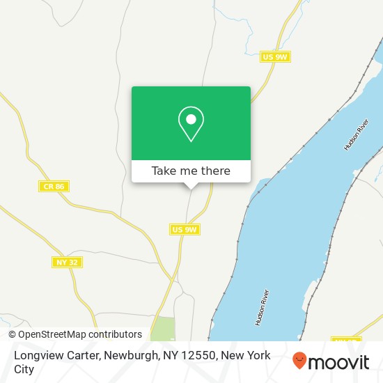 Longview Carter, Newburgh, NY 12550 map