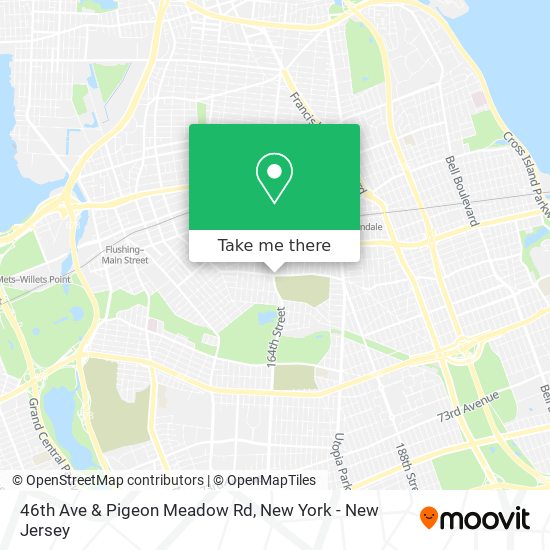Mapa de 46th Ave & Pigeon Meadow Rd