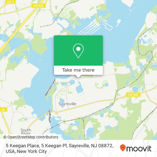 5 Keegan Place, 5 Keegan Pl, Sayreville, NJ 08872, USA map