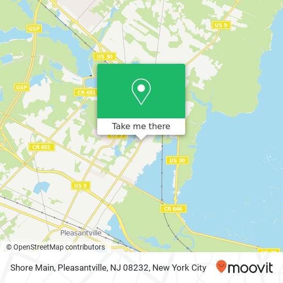 Shore Main, Pleasantville, NJ 08232 map