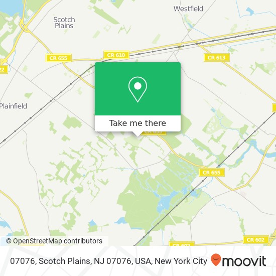 07076, Scotch Plains, NJ 07076, USA map