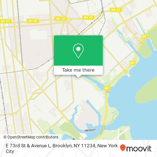 E 73rd St & Avenue L, Brooklyn, NY 11234 map