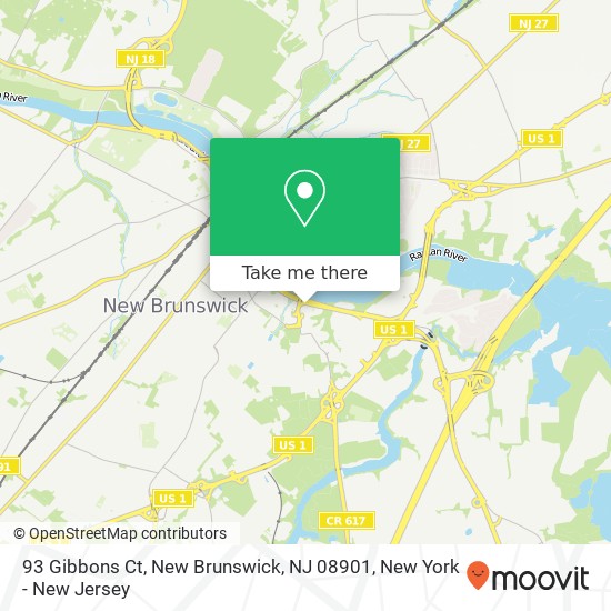 93 Gibbons Ct, New Brunswick, NJ 08901 map