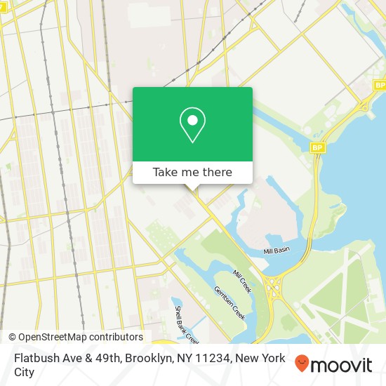 Flatbush Ave & 49th, Brooklyn, NY 11234 map