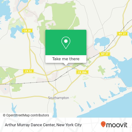 Arthur Murray Dance Center map