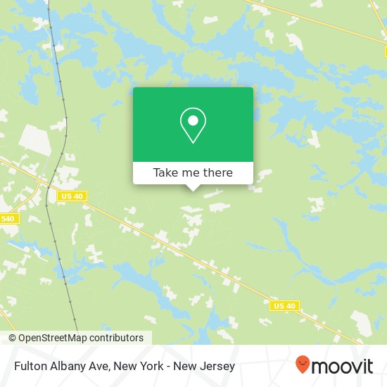 Mapa de Fulton Albany Ave, Mays Landing, NJ 08330