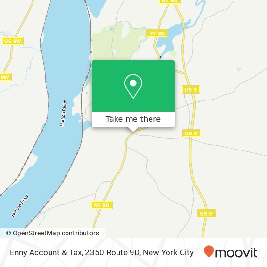 Enny Account & Tax, 2350 Route 9D map