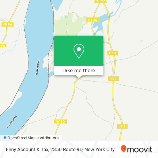 Mapa de Enny Account & Tax, 2350 Route 9D