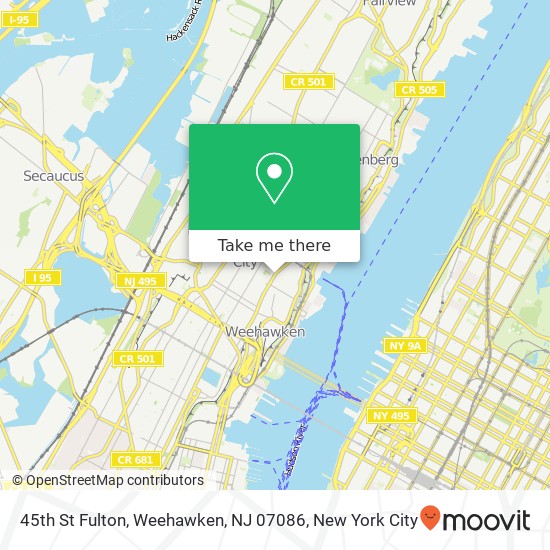 45th St Fulton, Weehawken, NJ 07086 map