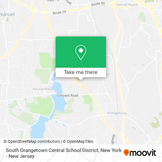 Mapa de South Orangetown Central School District