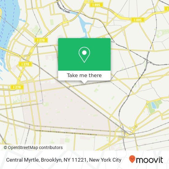 Central Myrtle, Brooklyn, NY 11221 map