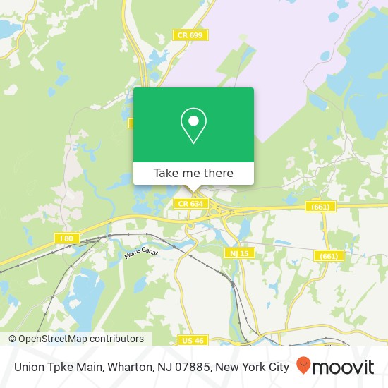 Union Tpke Main, Wharton, NJ 07885 map