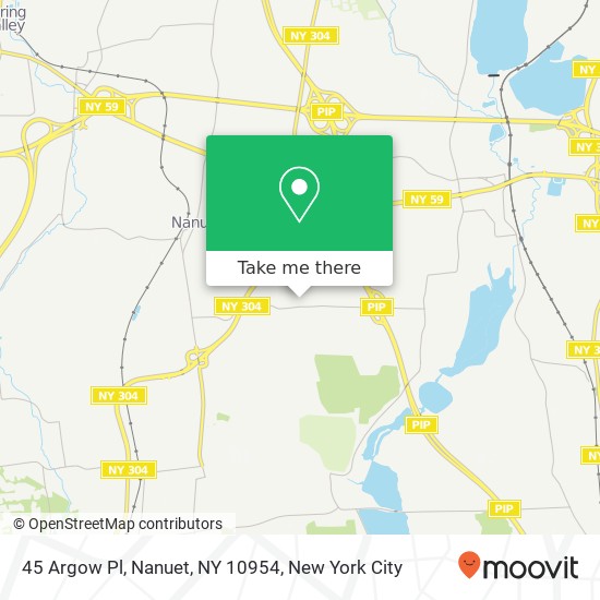 45 Argow Pl, Nanuet, NY 10954 map