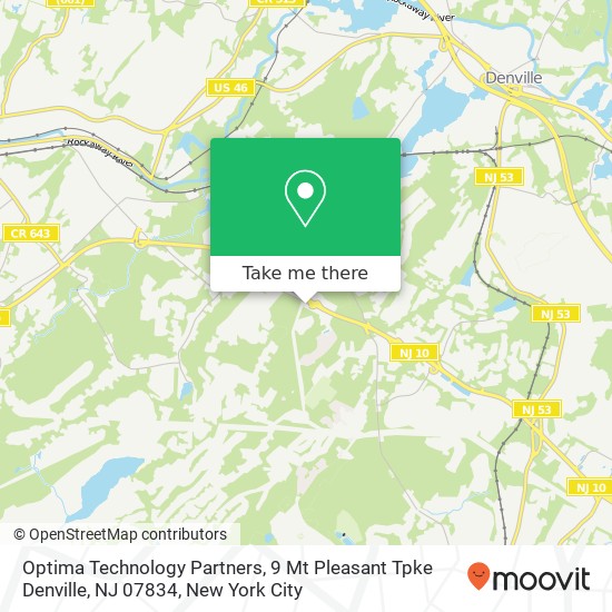 Optima Technology Partners, 9 Mt Pleasant Tpke Denville, NJ 07834 map