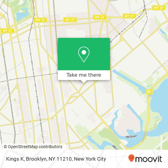 Kings K, Brooklyn, NY 11210 map