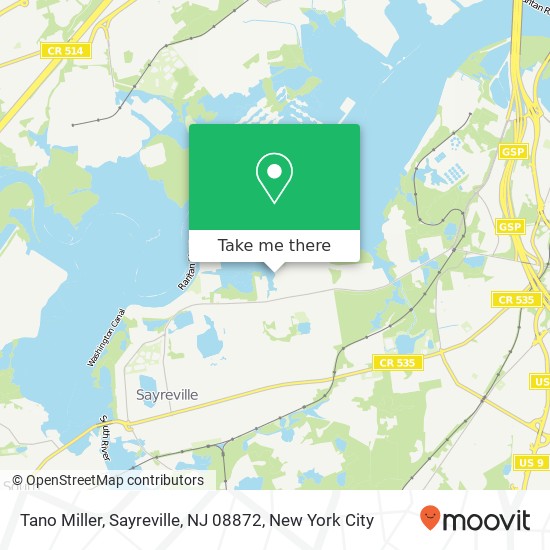 Tano Miller, Sayreville, NJ 08872 map